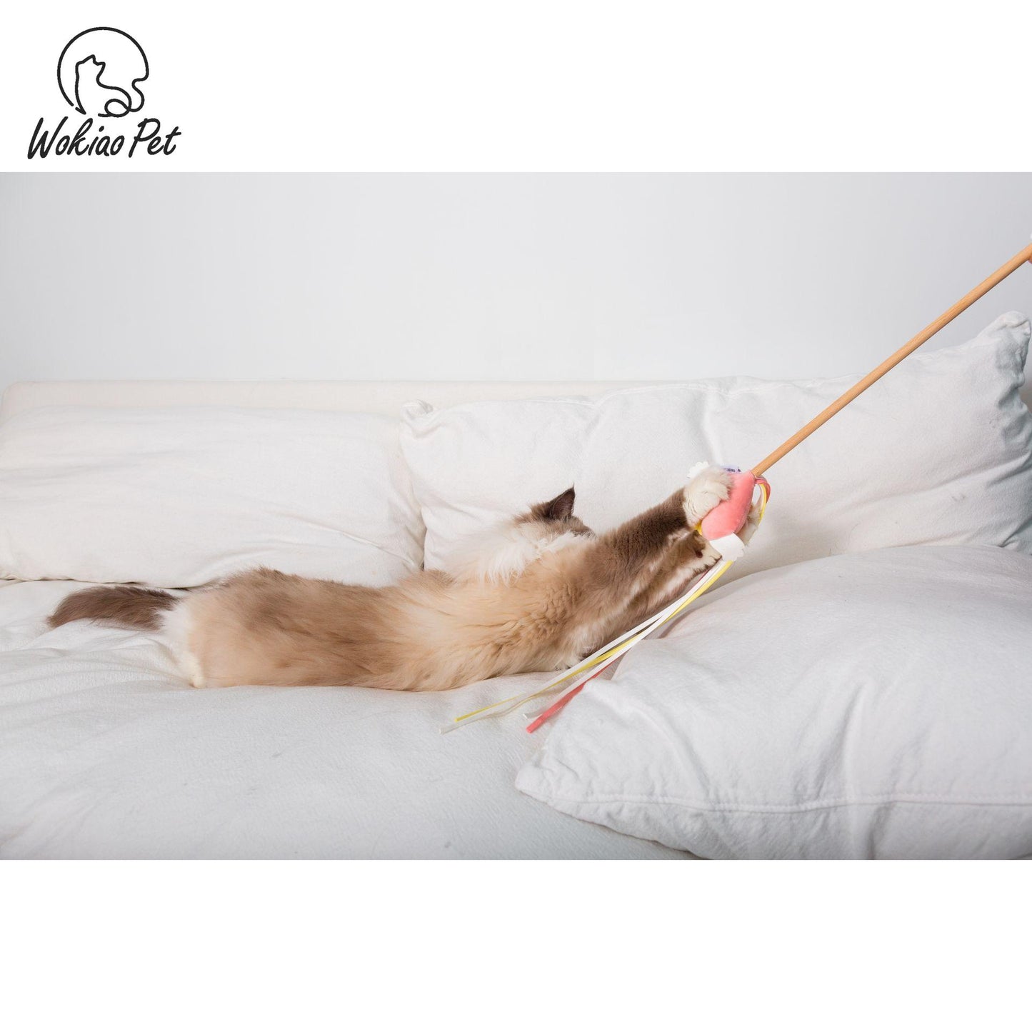 Magical Cat Wand - Bell and Fairy Design - Perfect for the Feline Princess.