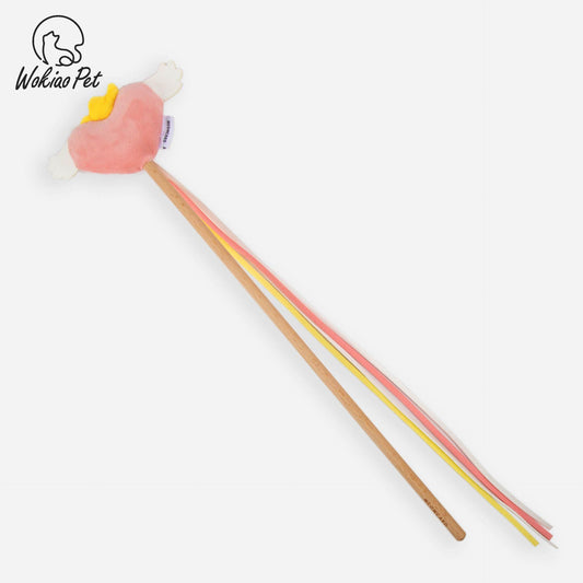 Magical Cat Wand - Bell and Fairy Design - Perfect for the Feline Princess.