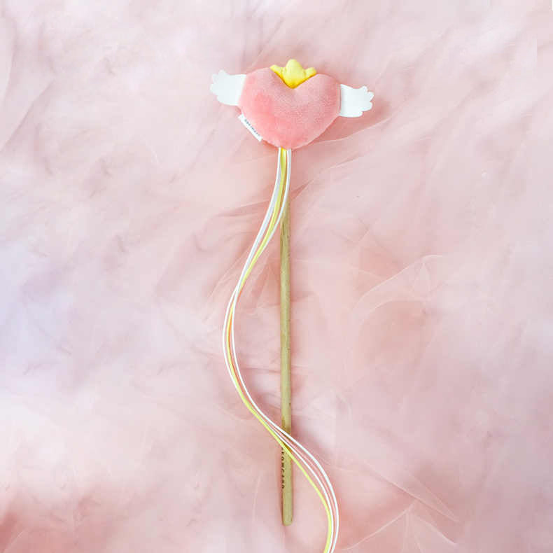 Magical Cat Wand - Bell and Fairy Design - Perfect for the Feline Princess.