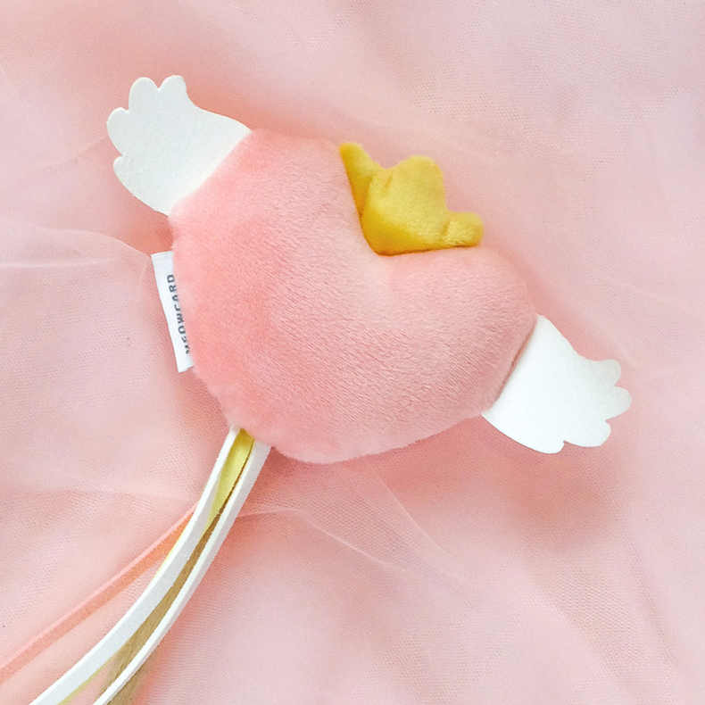 Magical Cat Wand - Bell and Fairy Design - Perfect for the Feline Princess.